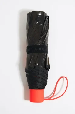 Shop BIMBA Y LOLA Paraguas Vinilo Lunares Negro