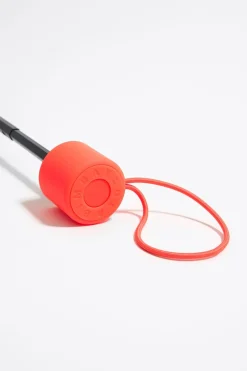 Shop BIMBA Y LOLA Paraguas Vinilo Lunares Negro