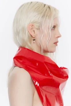 Fashion BIMBA Y LOLA Pendientes Aro Dorado Cristales Y Piedra