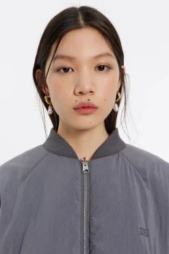 Sale BIMBA Y LOLA Pendientes Aro Dorado Perla