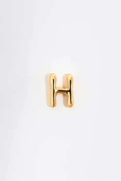 Cheap BIMBA Y LOLA Pendientes Letra H Cristales