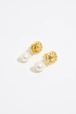 Best Sale BIMBA Y LOLA Pendientes Logo Perlas