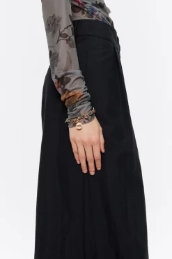 Online BIMBA Y LOLA Pulsera Cadena Hexagonal Tricolor