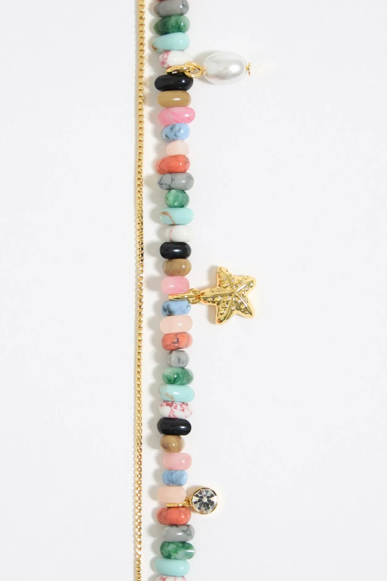 Cheap BIMBA Y LOLA Pulsera Doble Piedras Multicolor