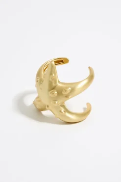 Clearance BIMBA Y LOLA Pulsera Estrella De Mar Dorada Mate