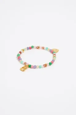 Fashion BIMBA Y LOLA Pulsera Letra B Piedras Multicolores
