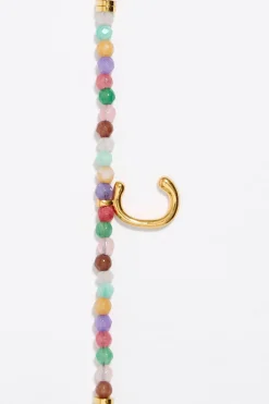 Cheap BIMBA Y LOLA Pulsera Letra C Piedras Multicolores