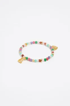 Clearance BIMBA Y LOLA Pulsera Letra E Piedras Multicolores