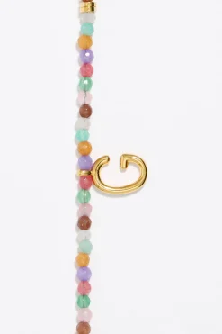 Flash Sale BIMBA Y LOLA Pulsera Letra G Piedras Multicolores