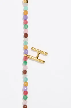 Store BIMBA Y LOLA Pulsera Letra H Piedras Multicolores