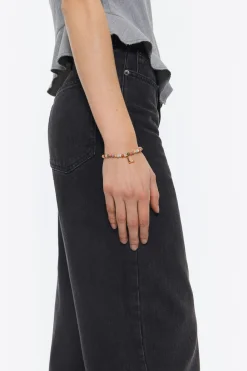 Best Sale BIMBA Y LOLA Pulsera Letra L Piedras Multicolores