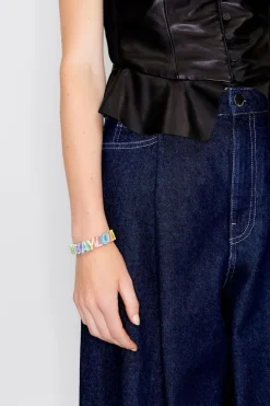 Clearance BIMBA Y LOLA Pulsera Letras Logo Transparente