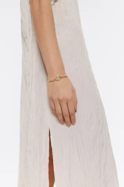 Cheap BIMBA Y LOLA Pulsera Logo Candy Aguamarina