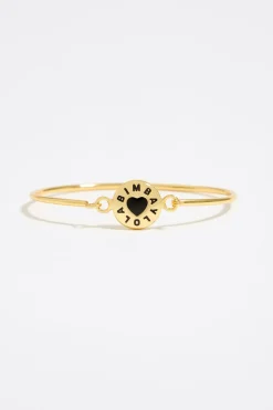 Hot BIMBA Y LOLA Pulsera Logo Candy Negro