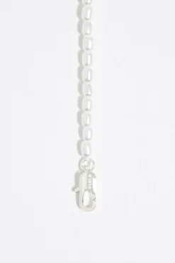 Best Sale BIMBA Y LOLA Pulsera Logo Candy Perlas Plateada