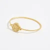 Clearance BIMBA Y LOLA Pulsera Logo Dorado Mate