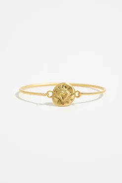 Clearance BIMBA Y LOLA Pulsera Logo Dorado Mate