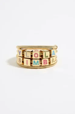Best BIMBA Y LOLA Pulsera Muelle Logo Multicolor Y Cristales