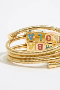 Best BIMBA Y LOLA Pulsera Muelle Logo Multicolor Y Cristales