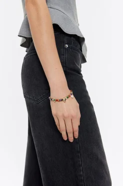 Best BIMBA Y LOLA Pulsera Piedras Y Corazon Dorada