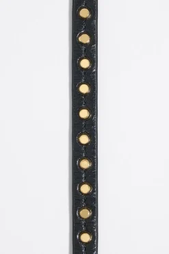 Best BIMBA Y LOLA Pulsera Piel Tachas Negra