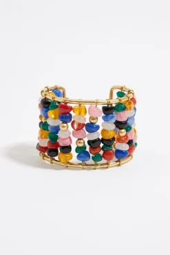 Outlet BIMBA Y LOLA Pulsera Rigida Resina Multicolor