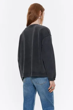 New BIMBA Y LOLA Sudadera Logo Estampado Negra