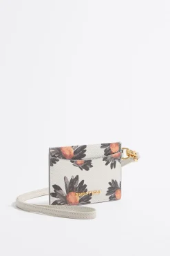 Cheap BIMBA Y LOLA Tarjetero Daisy Marfil