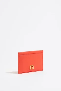 Best Sale BIMBA Y LOLA Tarjetero Piel Coral