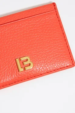 Best Sale BIMBA Y LOLA Tarjetero Piel Coral