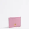 New BIMBA Y LOLA Tarjetero Piel Rosa