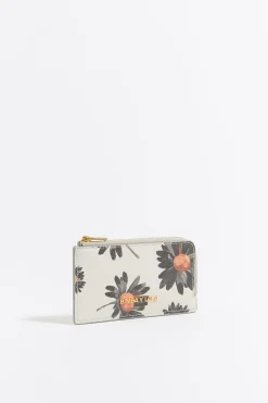 Clearance BIMBA Y LOLA Tarjetero-Monedero Daisy Marfil