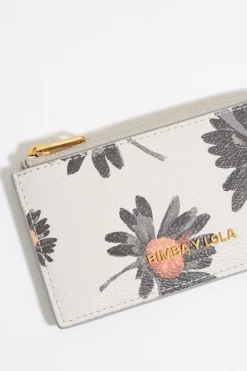 Clearance BIMBA Y LOLA Tarjetero-Monedero Daisy Marfil