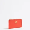Cheap BIMBA Y LOLA Tarjetero-Monedero Piel Coral
