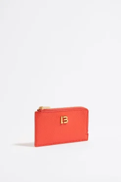 Cheap BIMBA Y LOLA Tarjetero-Monedero Piel Coral