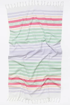 Best Sale BIMBA Y LOLA Toalla Algodon Rayas Multicolores