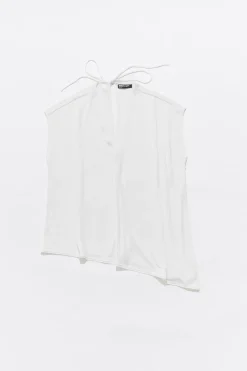 Fashion BIMBA Y LOLA Top Largo Oversize Marfil