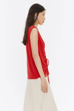 Discount BIMBA Y LOLA Top Recto Rojo