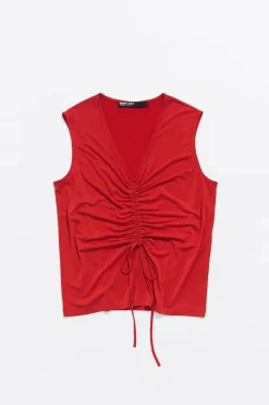 Discount BIMBA Y LOLA Top Recto Rojo