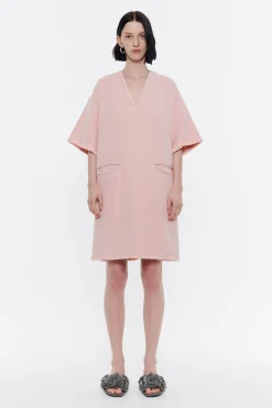 Best BIMBA Y LOLA Vestido Denim Corto Rosa