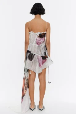 Cheap BIMBA Y LOLA Vestido Fruncido Perfume Xl Verde