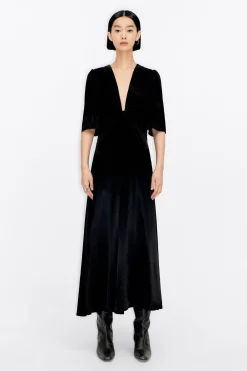 Flash Sale BIMBA Y LOLA Vestido Nudo Saten Negro