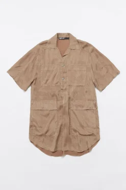 Fashion BIMBA Y LOLA Vestido Oversize Fluido Camel