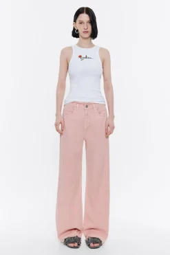 Cheap BIMBA Y LOLA Wide Leg - Vaquero Rosa