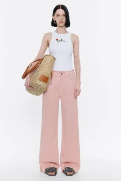 Cheap BIMBA Y LOLA Wide Leg - Vaquero Rosa